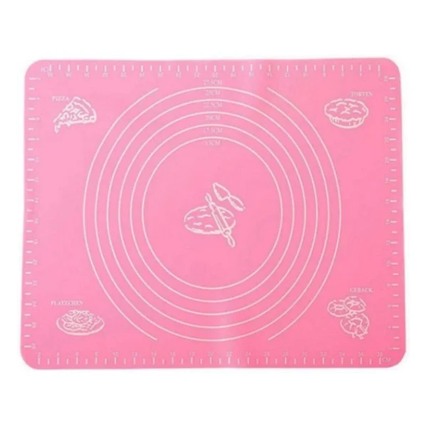 Silikon Hamur Matı Hamur Açma Matı 40x50 Cm. Silikon Hamur Matı - Görsel 3