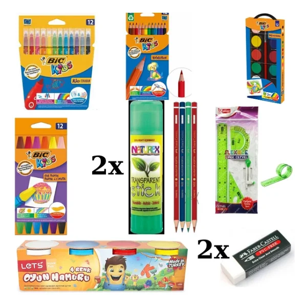 Bic Kırtasiye Temel İhtiyaç Seti % 100 Orijinal - Görsel 3