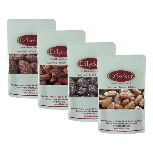 Dilşeker Özel Jumbo Hurma Seti (Mebrum Kudüs Acve Sugai) 4000 Gram - Görsel 3