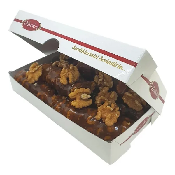 Dilşeker Sarı Pekmezli Kelebek Cevizli Sucuk 1000 Gram - Görsel 2