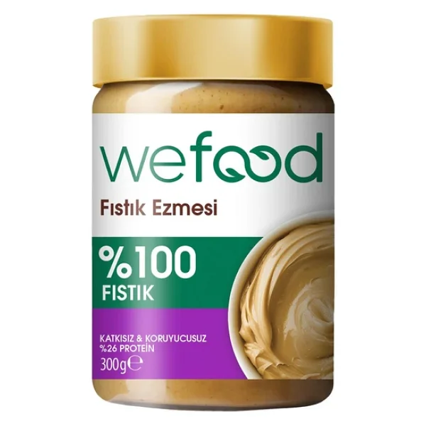 Wefood Fıstık Ezmesi 300 Gr - Görsel 6