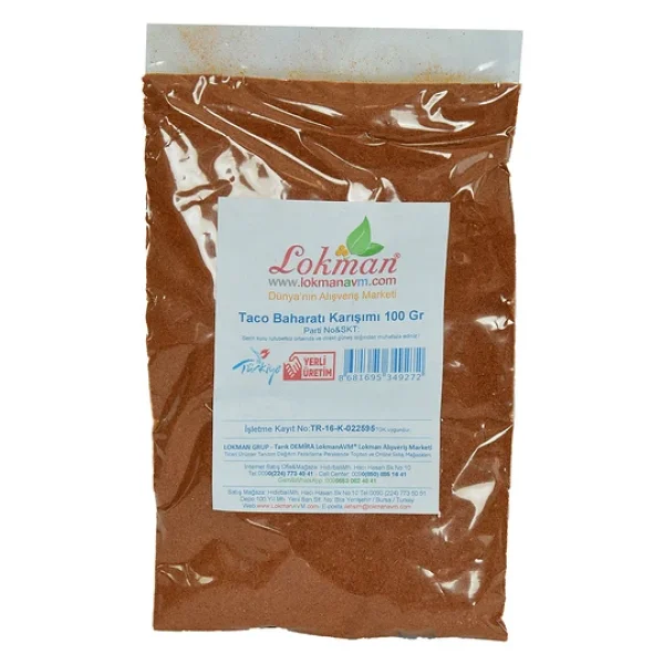 Taco Baharatı Karışımı 100 Gr Paket - Görsel 2