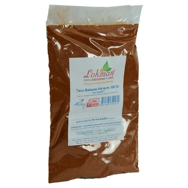 Taco Baharatı Karışımı 100 Gr Paket - Görsel 3