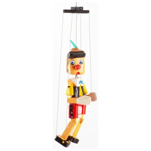 Ahşap Pinokyo Kukla 35 Cm - Görsel 5