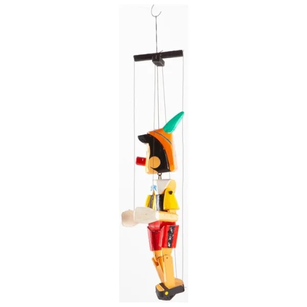 Ahşap Pinokyo Kukla 35 Cm - Görsel 9