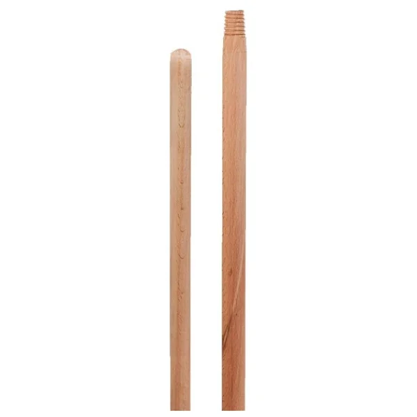 Gürgen Ahşap Vidalı Fırça Faraş Çeksil Süpürge Sap Sapı - 120 Cm. - 10 Adet - Görsel 7