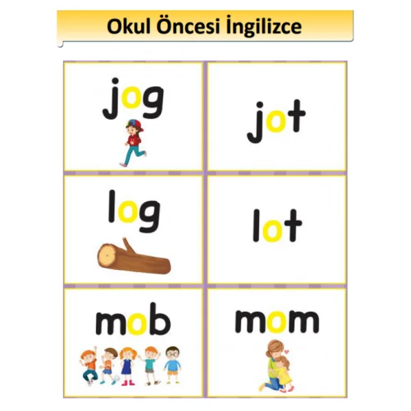 Okul Öncesi İngilizce Eğitim Seti (Aktivite Kitabı) - Görsel 7