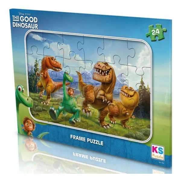 Ks Games Good Dinosaur 24 Parça Frame Puzzle Gd704 - Görsel 5
