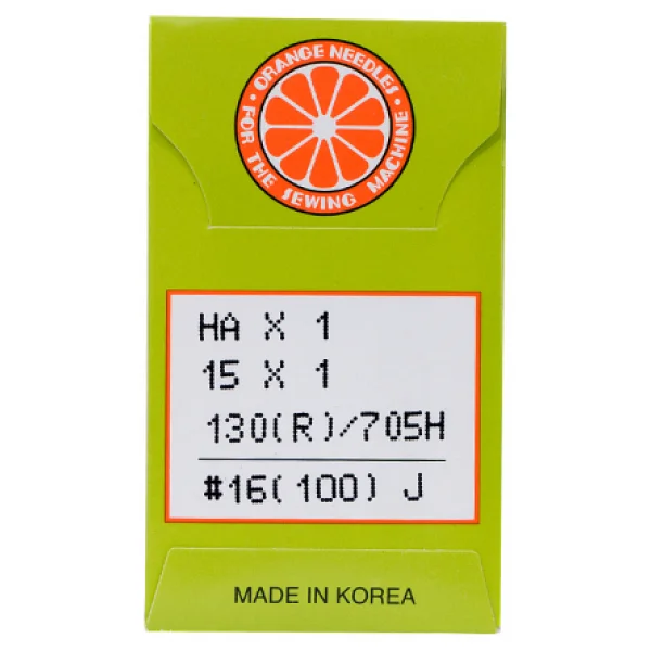 Orange Ev Tipi Dikiş Makine Iğnesi 16 Numara - Görsel 4