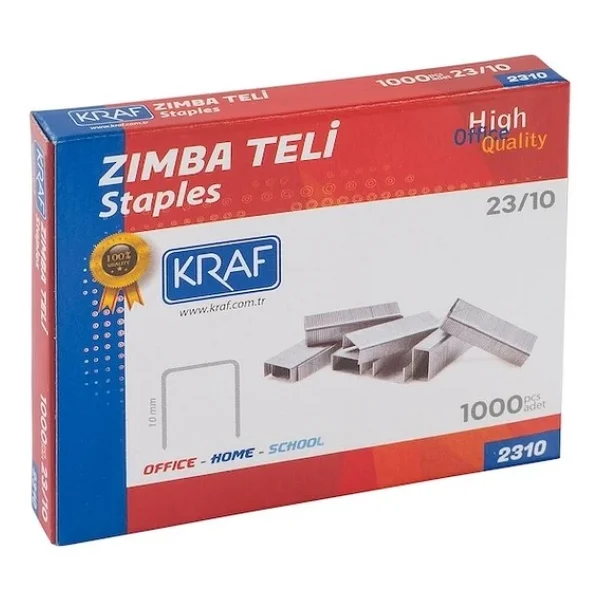 Kraf Zımba Teli 23/10 1000 Adetlik Kutu 10 Paket - Görsel 2