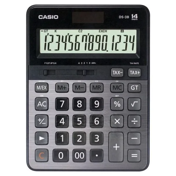 Casio Ds-3b 14 Haneli Masaüstü Hesap Makinesi - Görsel 3