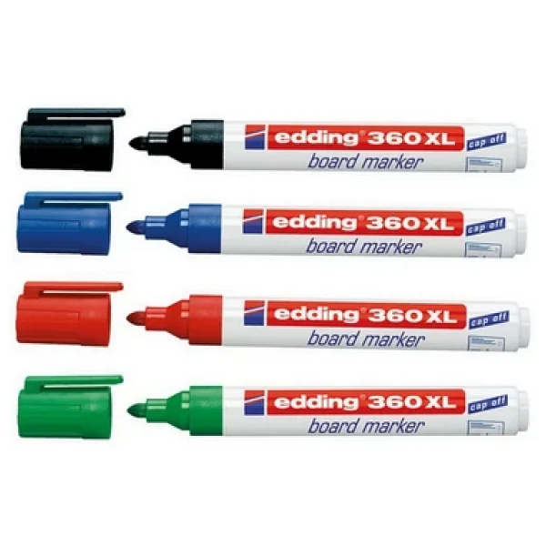 Edding 360 XL 4'lü Paket Tahta Kalemi - Görsel 5