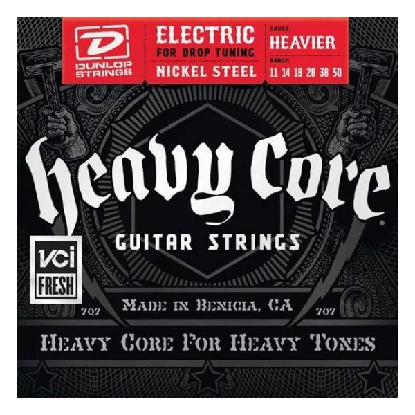 Jim Dunlop Dhcn1150 Heavy Core Elektro Gitar Teli (11-50) - Görsel 3