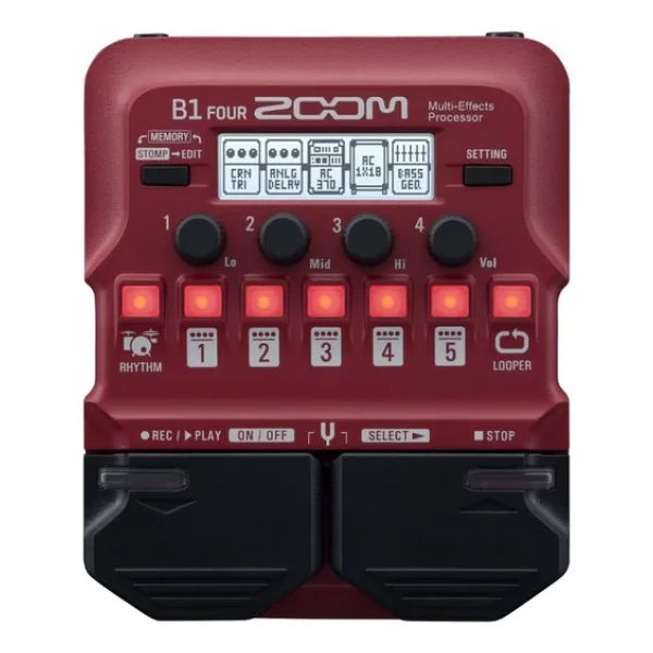 Zoom B1 Four Bass Multi-Efekt Prosesörü - Görsel 6