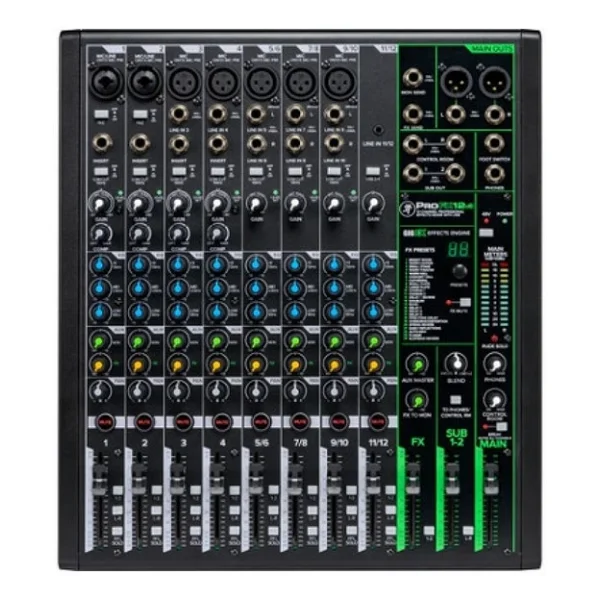 Mackie Profx12v3 12 Kanal Mikser - Görsel 6
