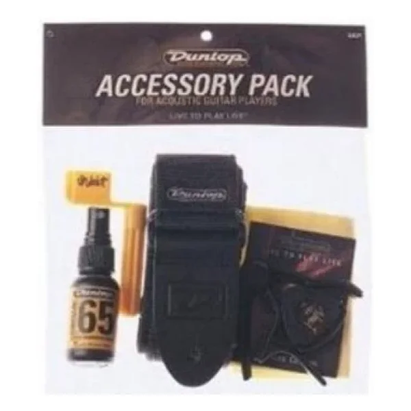 Jim Dunlop Ga-21 Accessory Pack For Acoustic Guitar - Görsel 3