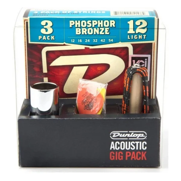 Dunlop Ga24 Acoustic Gig Pack - Görsel 4