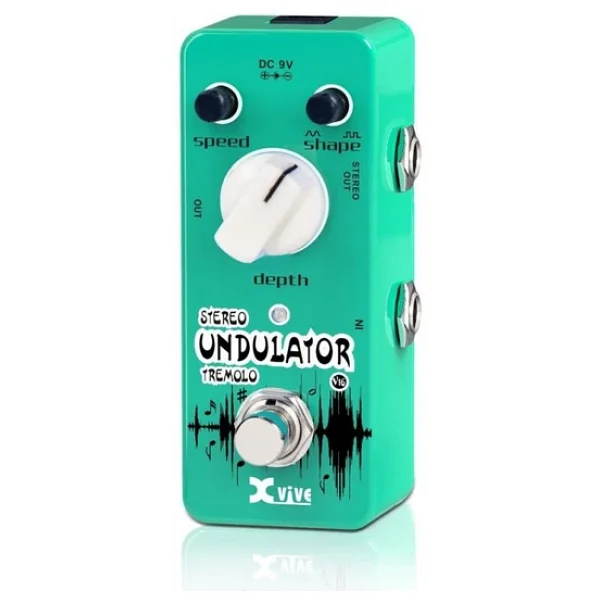 Xvive V16 Undulator Tremelo Gitar Pedalı - Görsel 4