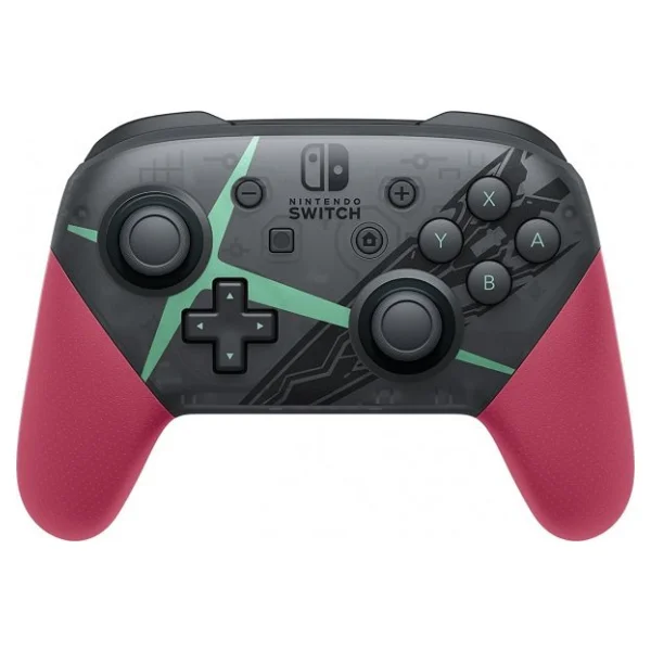 Nintendo Switch Pro Controller Xenoblade Chronicles 2 Edition - Siyah - Pembe - Görsel 6