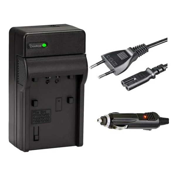 Cazipshop Sony Np-Fv50 Batarya(1050mah)+Şarj Aleti Cihazı Seti - Görsel 5