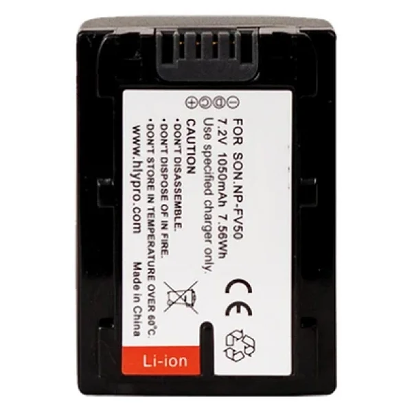 Cazipshop Sony Np-Fv50 Batarya(1050mah)+Şarj Aleti Cihazı Seti - Görsel 4