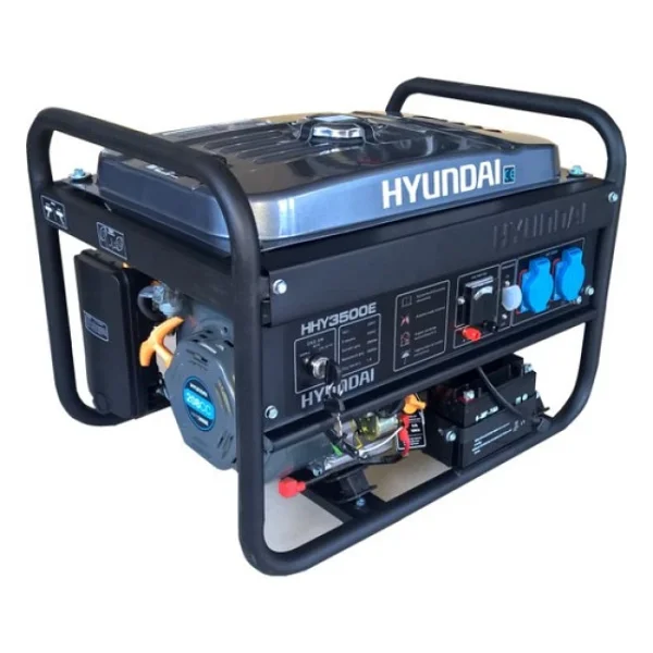 Hyundai Hhy 3500e 3.8 Kva Marşlı Benzinli Jeneratör - Görsel 3