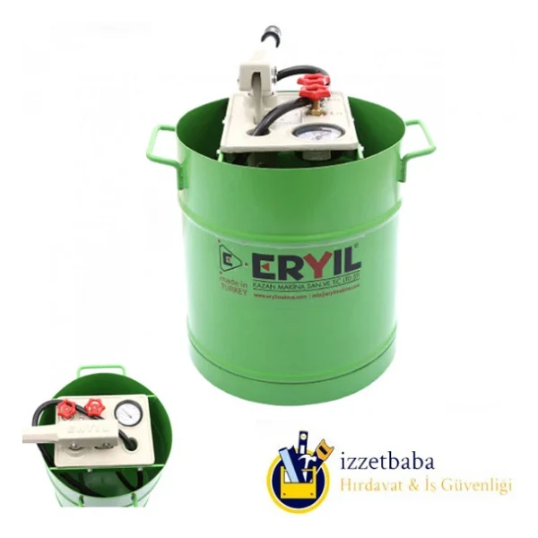 Eryıl 60 Bar Yuvarlak Tip Test Pompası - Görsel 3
