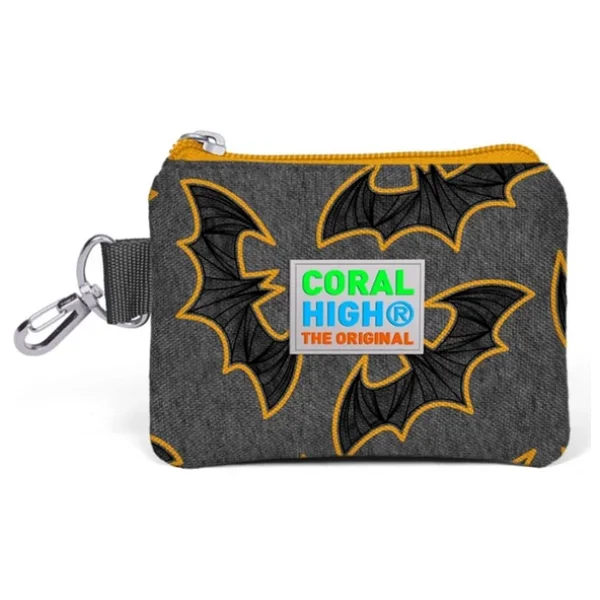 Coral High Yarasa Desenli Bozuk Para Çantası - Erkek Çocuk - Görsel 3