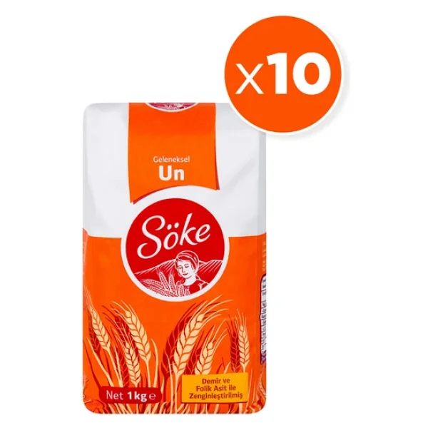 Söke 1 kg Un 10'lu - Görsel 5