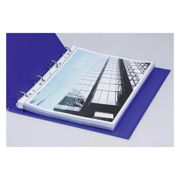 Poşet Dosya 25 Li A-4 Şeffaf Föy Dosya 1 Paket Artlantis Ofis Okul Kenarı Delikli Poşet Dosya 1 Paket - Görsel 6
