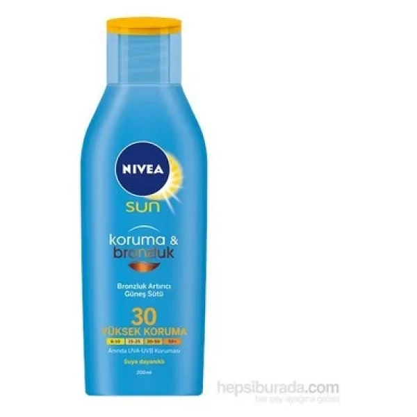 Nivea Sun Koruma Ve Bronzluk 200 Ml 30 Faktör Bronzlaştırıcı - Görsel 7