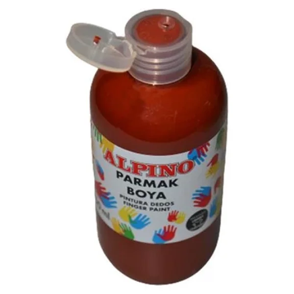 Alpino 250 Ml Parmak Boyası Kahverengi - Görsel 5