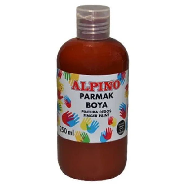 Alpino 250 Ml Parmak Boyası Kahverengi - Görsel 4