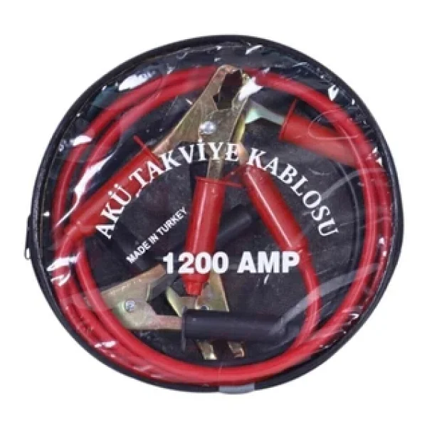 Çantalı Akü Takviye Kablosu 1200 Amper 2 Metre - Görsel 4