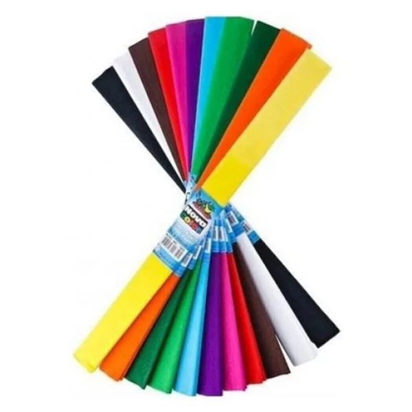 Nova Color Nc-338 Krapon Kağıdı 10'lu Karışık Renkli Set - Görsel 5