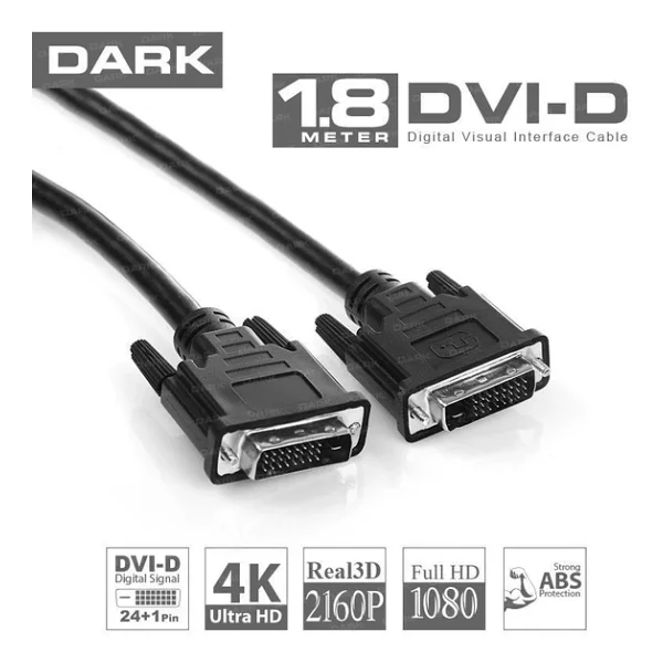 Dark Dk-Cb-Dvıl180 1.8 M Dvı Kablo - Görsel 4