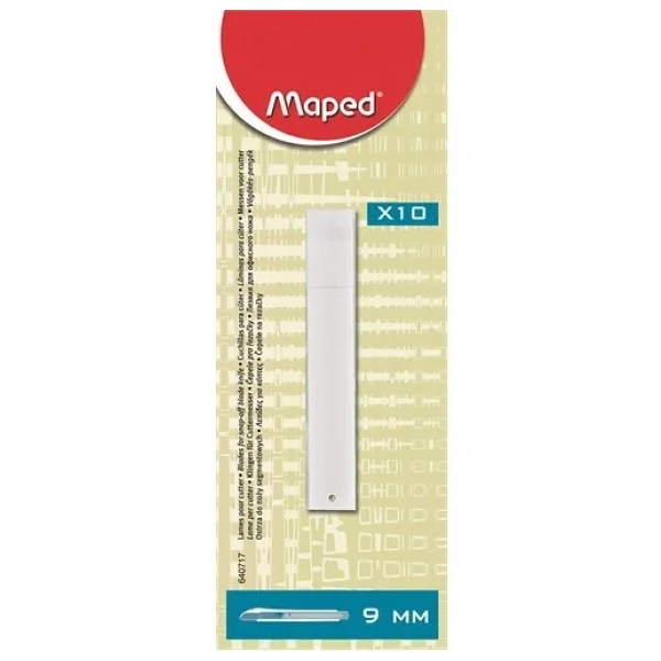 Maped 9 Mm 10'lu Maket Bıçağı Yedeği - Görsel 10