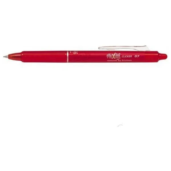Pilot Frixion Clicker 0.7 Mm Kırmızı Roller Kalem - Görsel 3