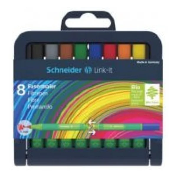 Schneider Pen Link-It 8'li 1.0 mm Fiber Uçlu Keçeli Kalem Seti - Görsel 4