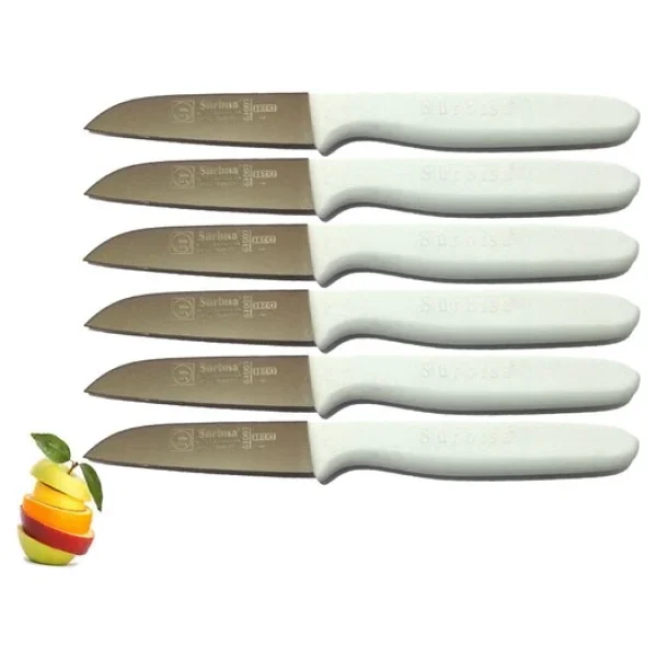 Sürbısa 61007 Beyaz 6'lı Meyve Bıçağı - Görsel 5