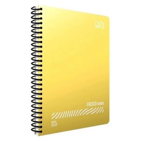 Gıpta Fresco Spiralli A4 60 Yaprak Kareli Defter - Görsel 4