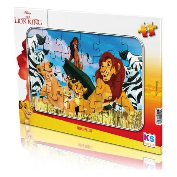 Ks Games Lion King 24 Parça Puzzle Lk704 - Görsel 3