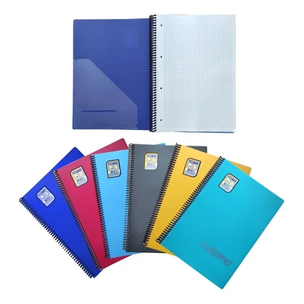 Gıpta Chromo Spiralli A4 60 Yaprak Kareli Defter - Görsel 6