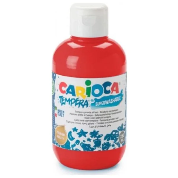 Carioca Tempera Süper Yıkanabilir 250 Ml 5 Renk Boya - Görsel 5