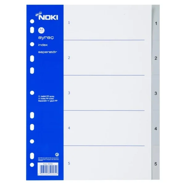 Noki 59205 1-5 Rakam Seperatör - Görsel 5