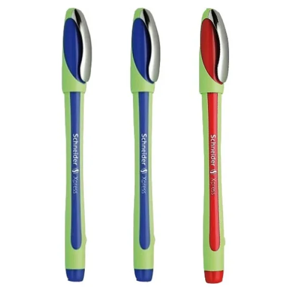 Schneider Xpress 0,8 Mm Fiber Uçlu Kalem 2 Mavi 1 Kırmızı - Görsel 6