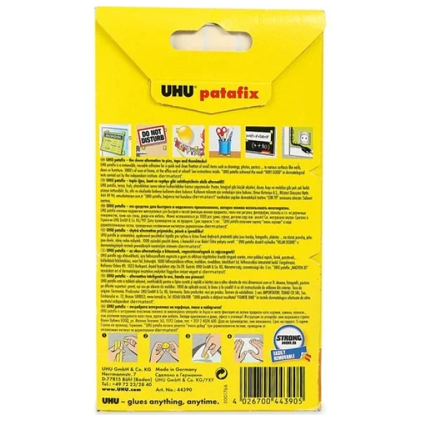 Uhu Patafix Sarı 80'li Hamur Yapıştırıcı - Görsel 8