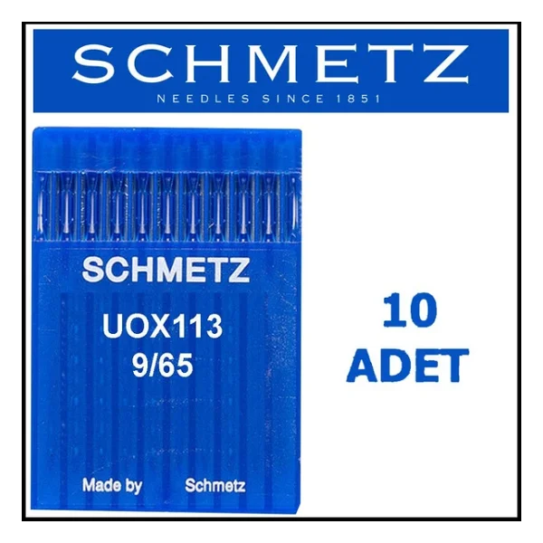 FDM Schmetz Uox113 Kemer Makinesi İğnesi Kısa 9/65 Numara