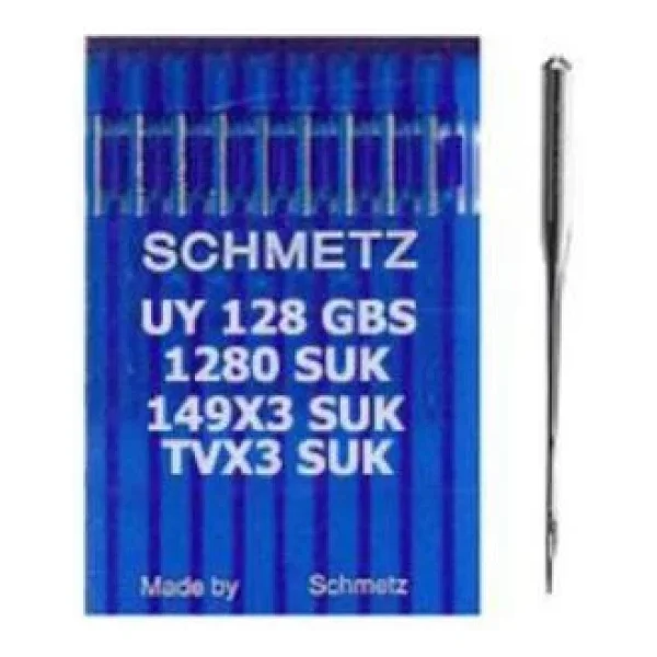 Fdm Schmetz Uyx128 Kn Uzun Reçme Makinesi İğnesi 9/65 Numara - Görsel 2