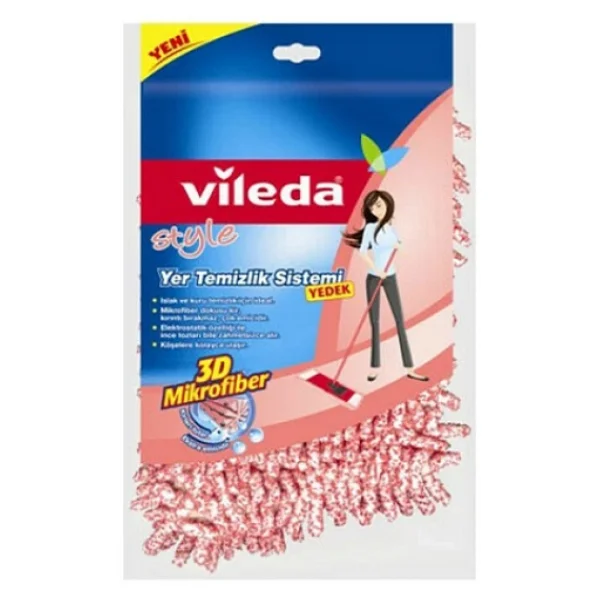 Vileda Style Yer Temizlik Sistemi Yedek Paspas - Görsel 3